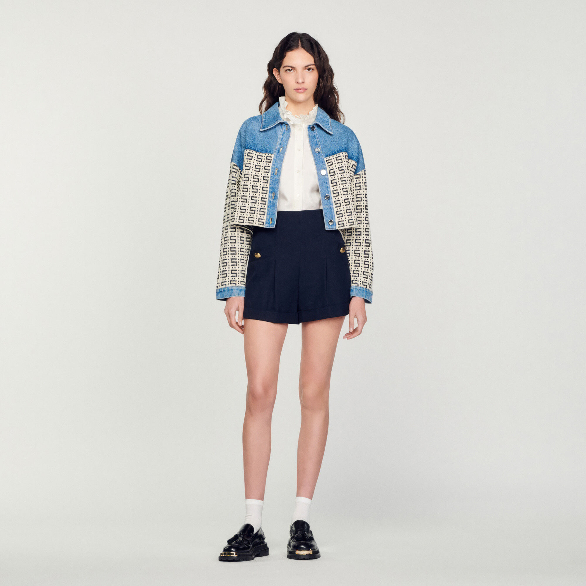 Short en online jean sandro