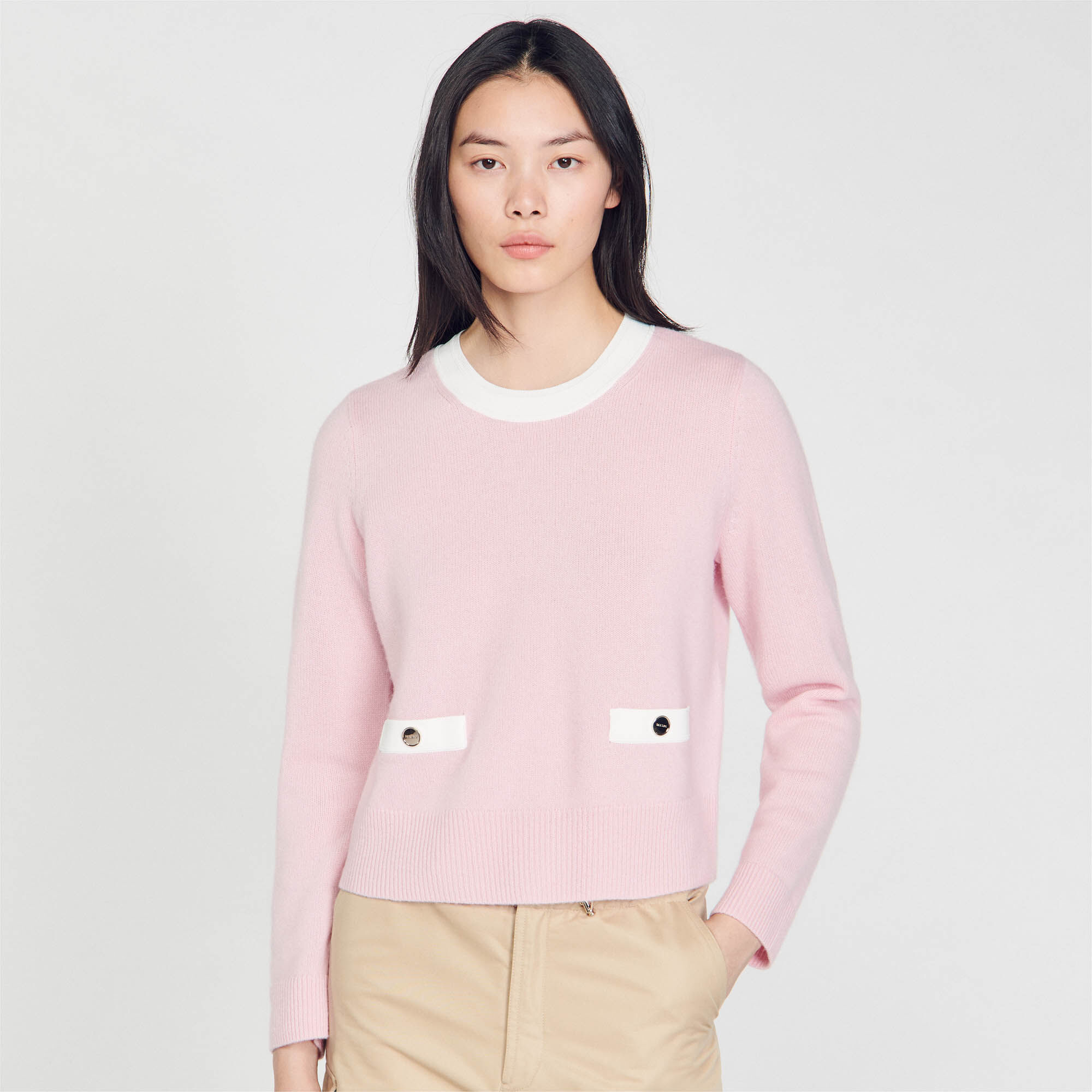 Pavel Fine knit sweater Sweaters Cardigans Sandro Paris