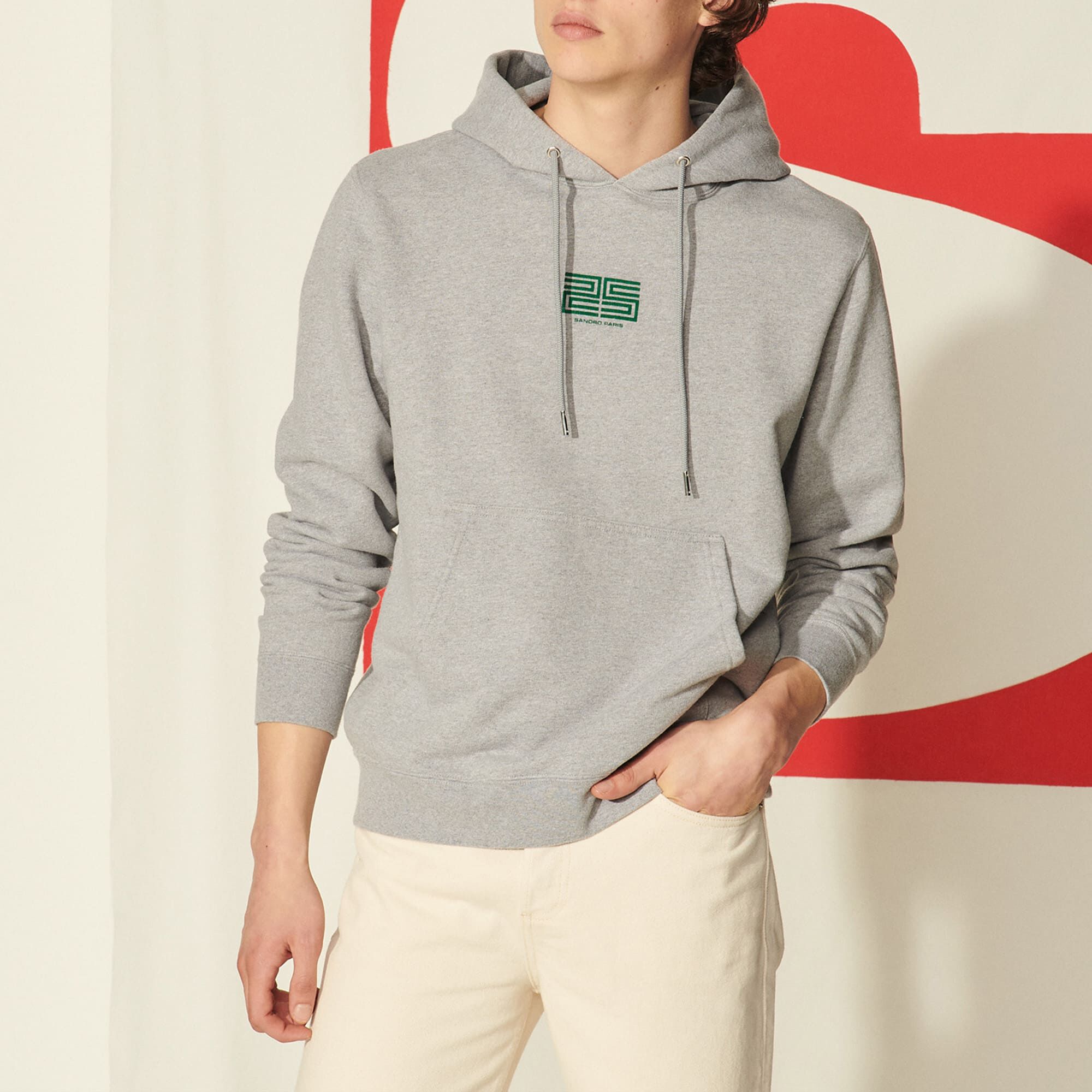 sandro hoodie mens