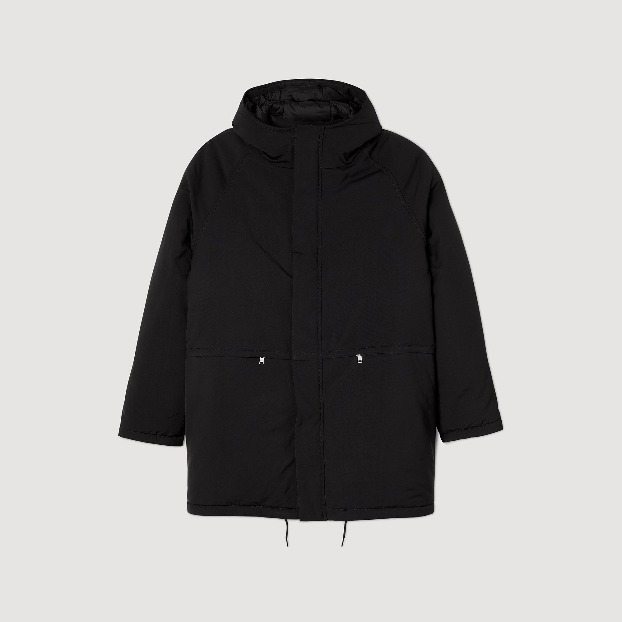 Parka water repellent online zara