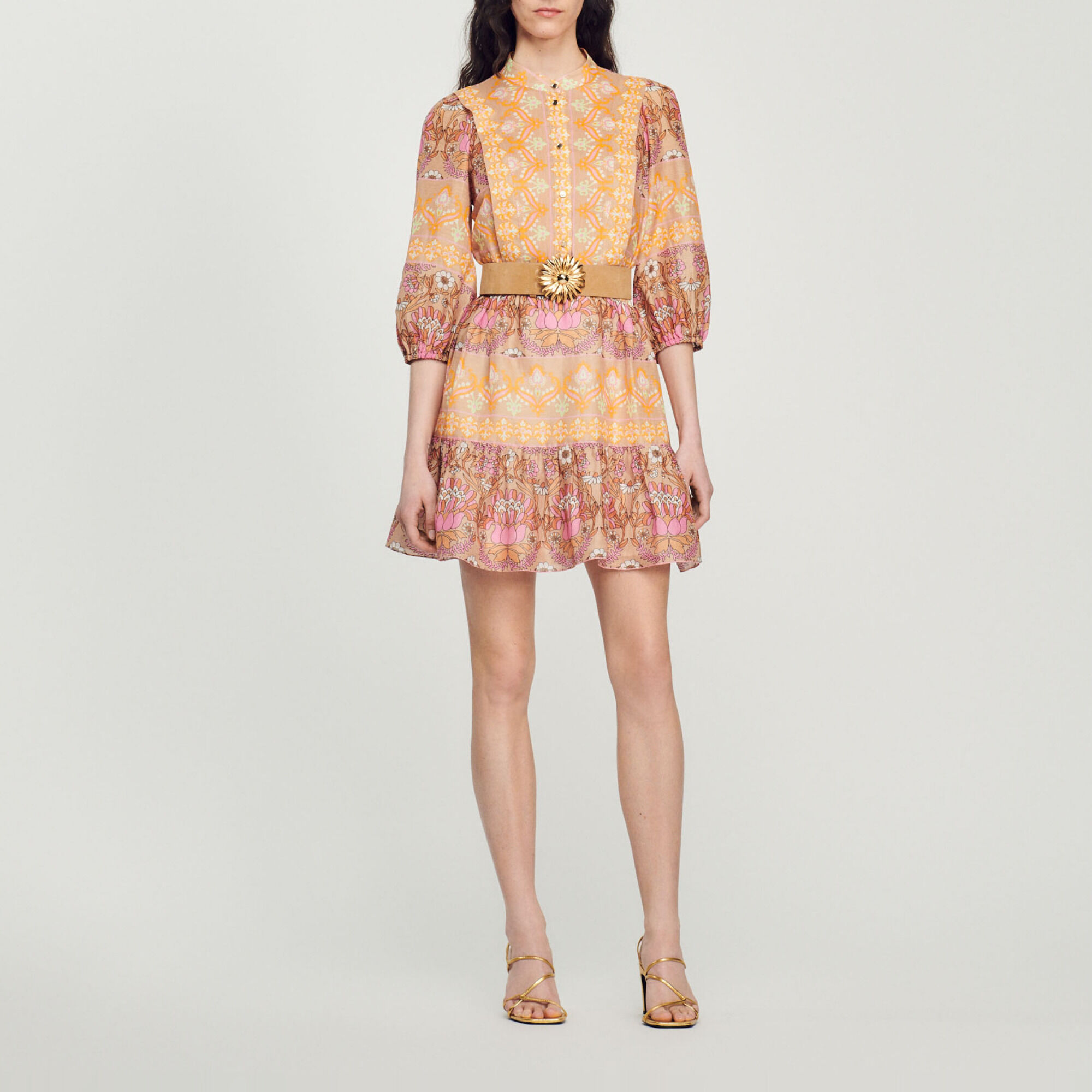 Sandro scarf dress discount