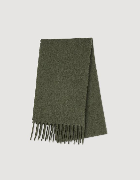 Woven scarf Olive Green US_Men