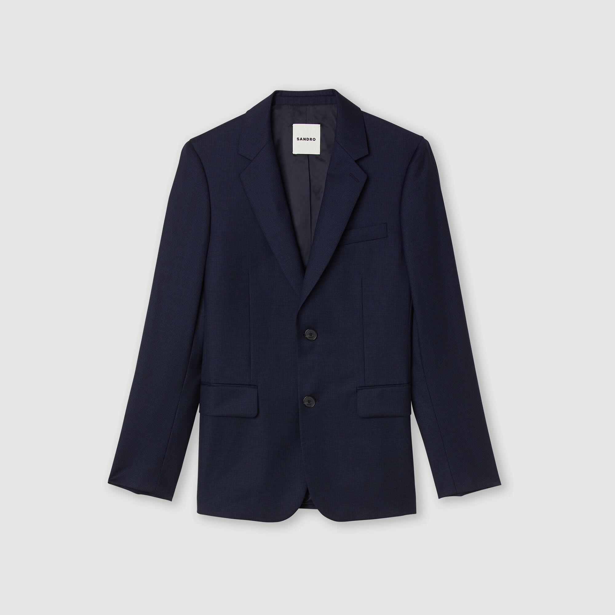 Sandro blue blazer 2025