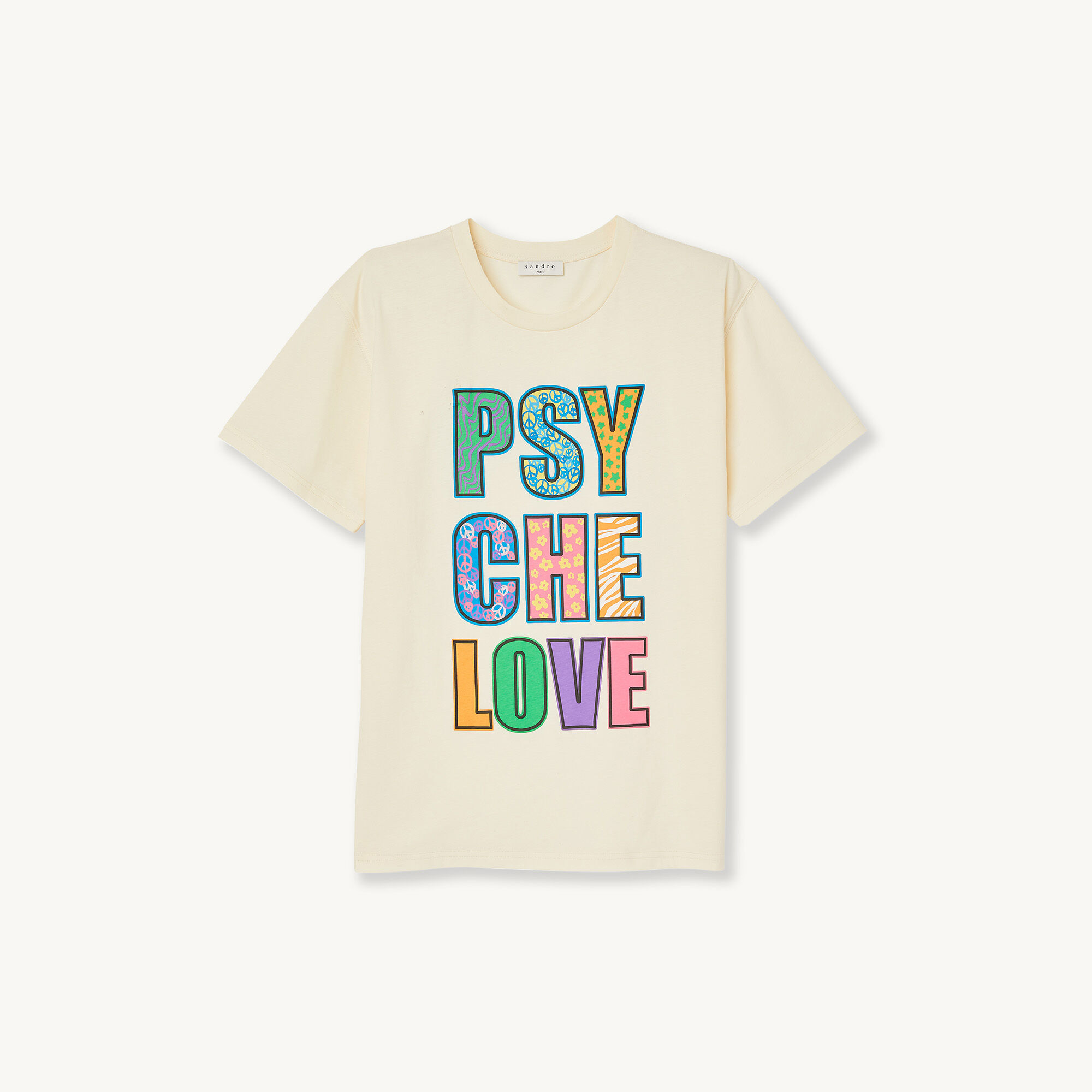 Tee shirt amour hotsell sandro