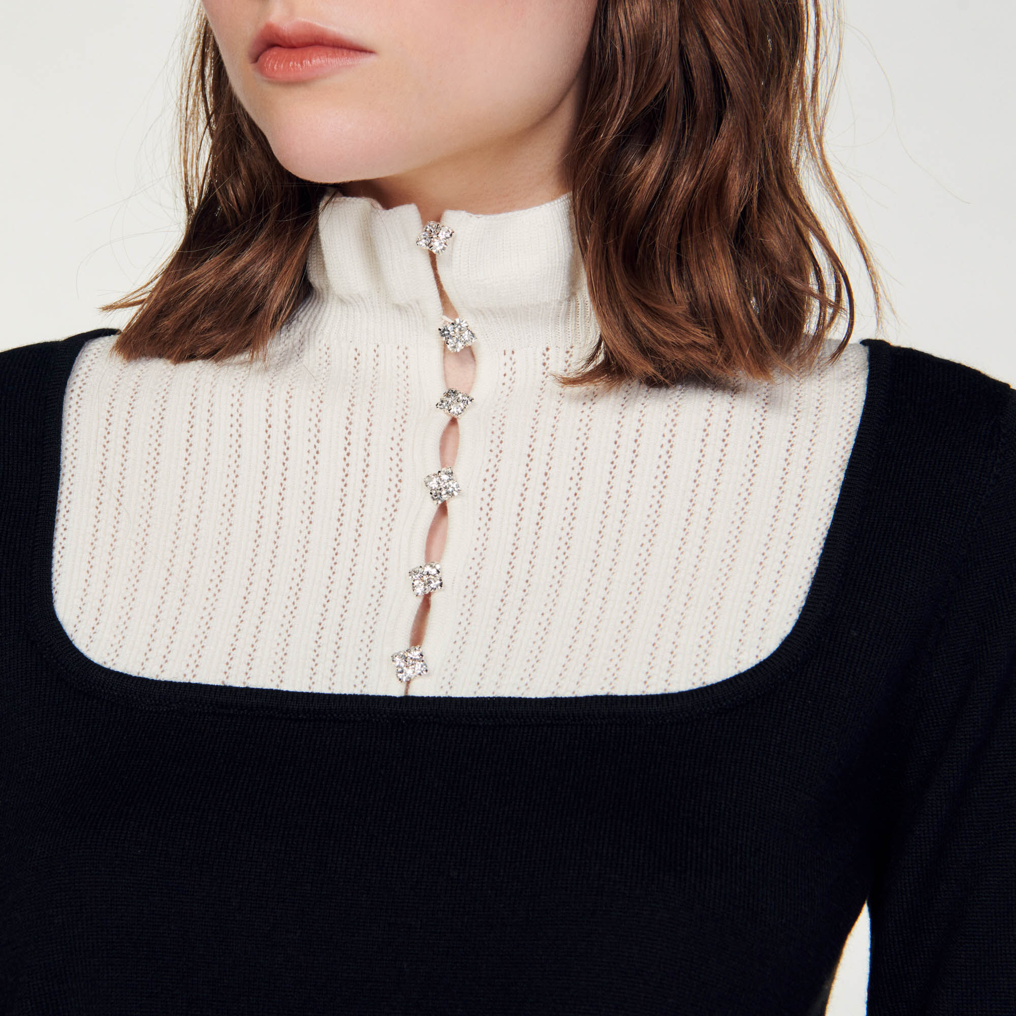 Sandro pearl best sale sweater