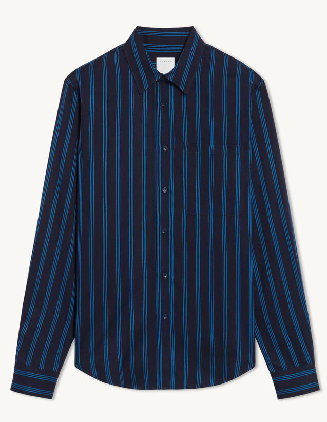Sandro Flowing shirt with woven stripes
	
			
				
					
					
						
							. 1