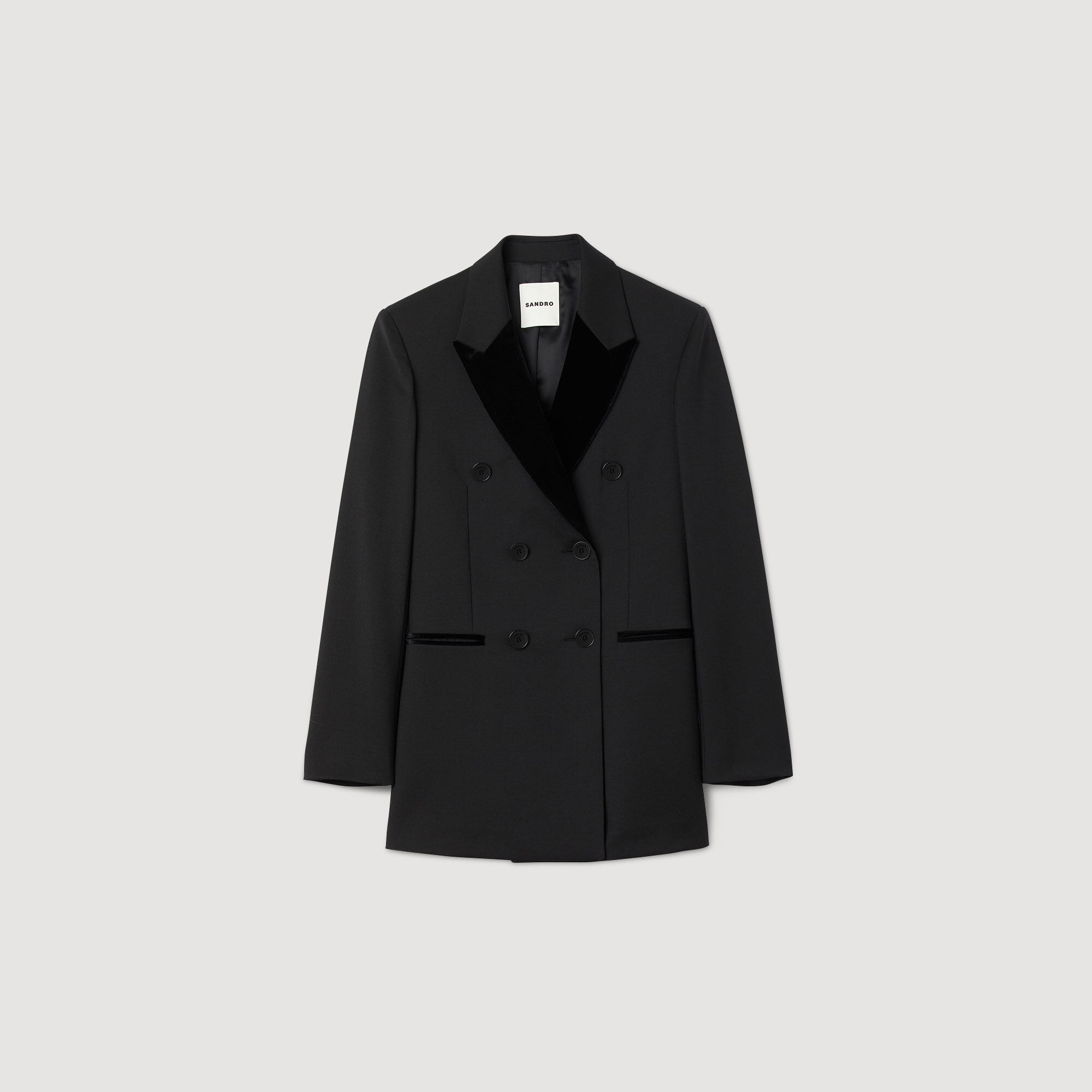 Sandro 2025 black jacket