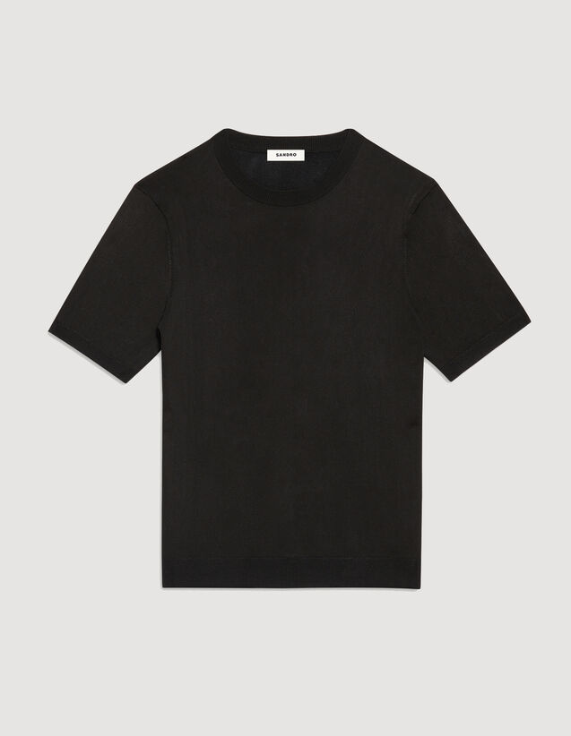 Sandro Knitted T-shirt Login to add to Wish list. 2