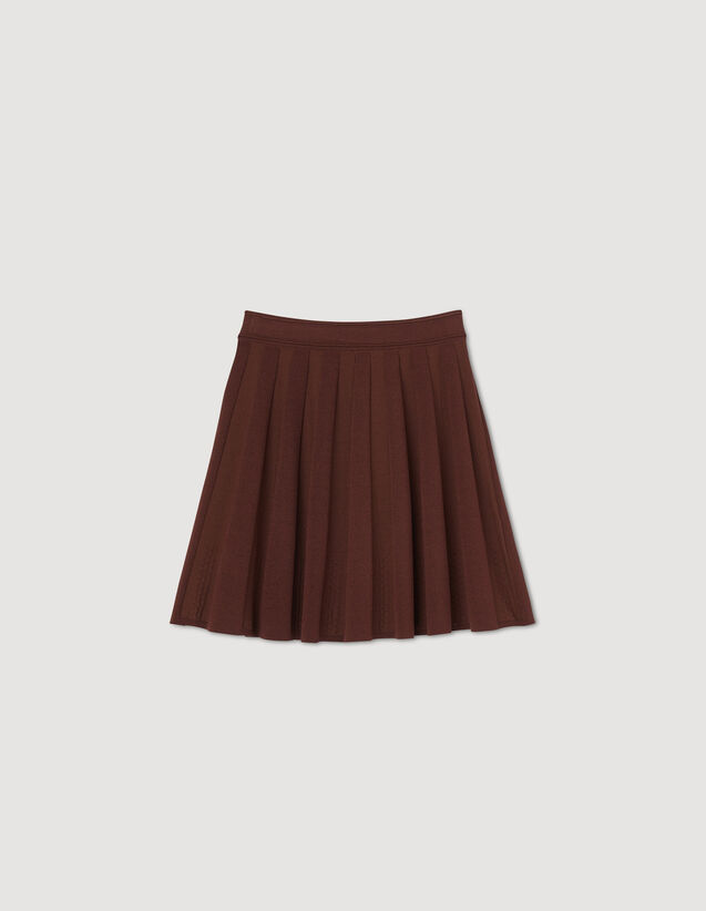 Sandro Short pleated skirt Login to add to Wish list. 2