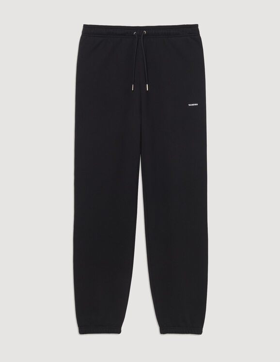 Embroidered jogging bottoms - Pants & Shorts Sandro