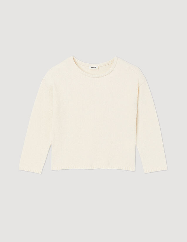 Sandro Bouclé knit sweater Login to add to Wish list. 2