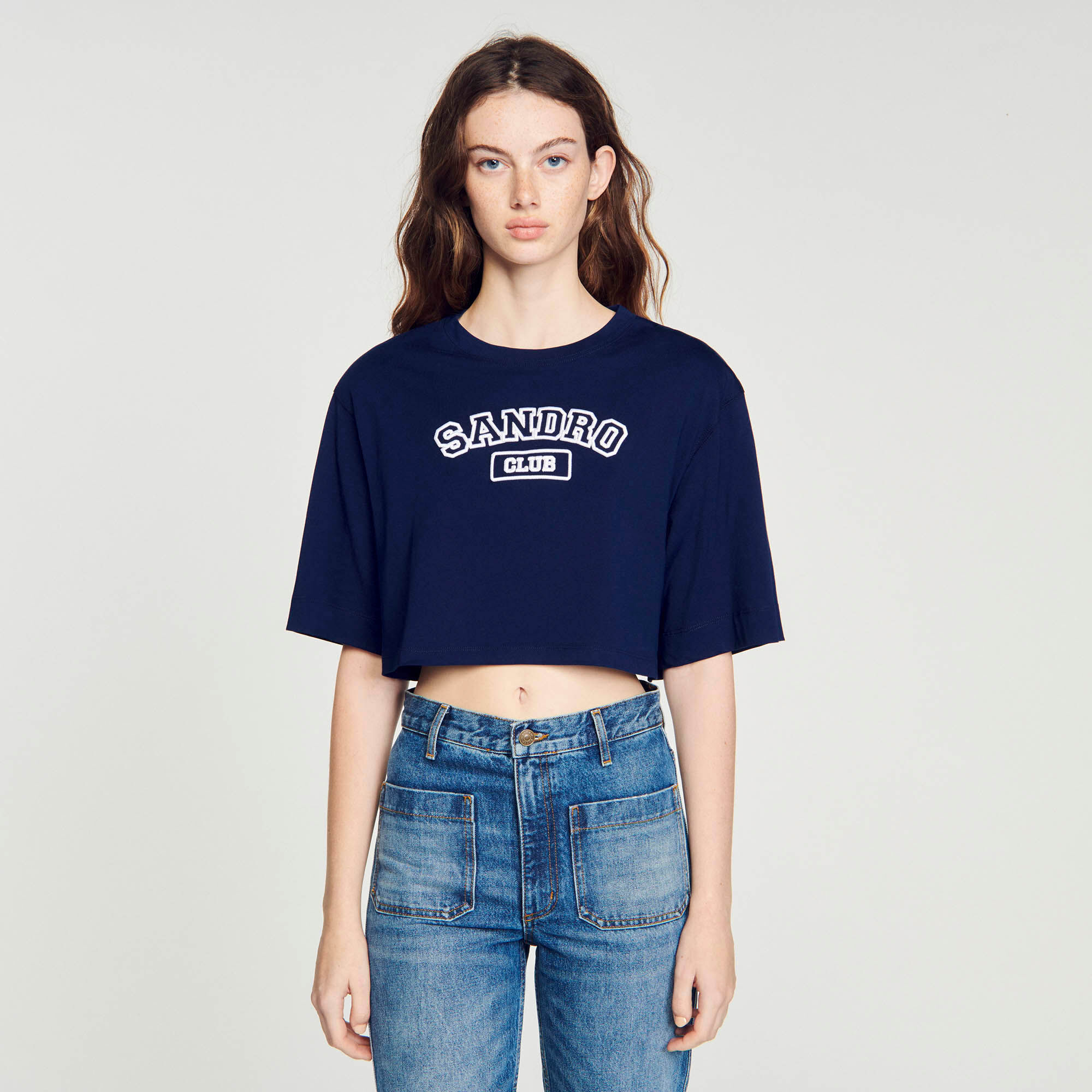 T shirt on sale sandro femme