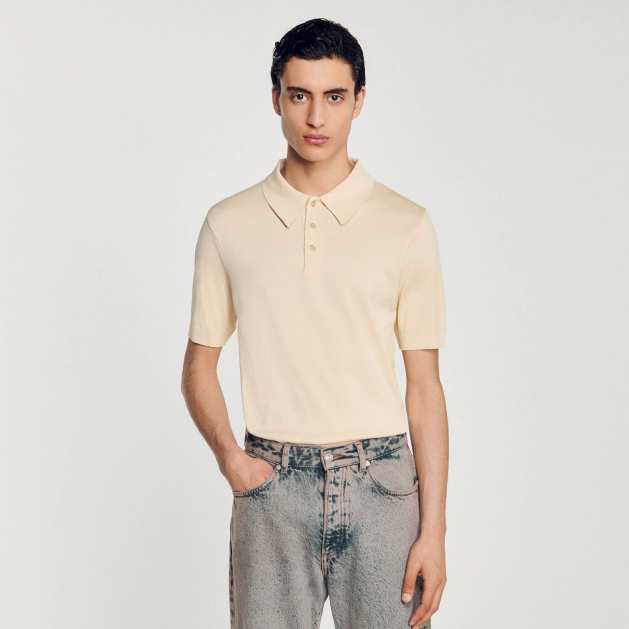 Sandro polo on sale shirt