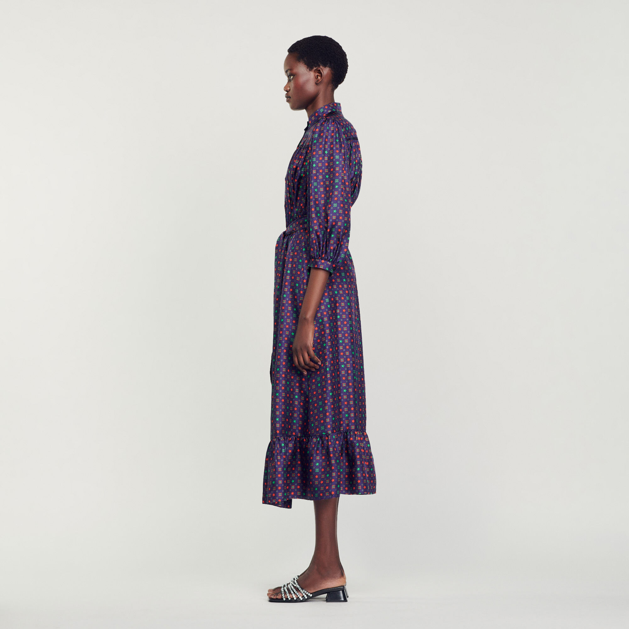 Sandro on sale printed dress