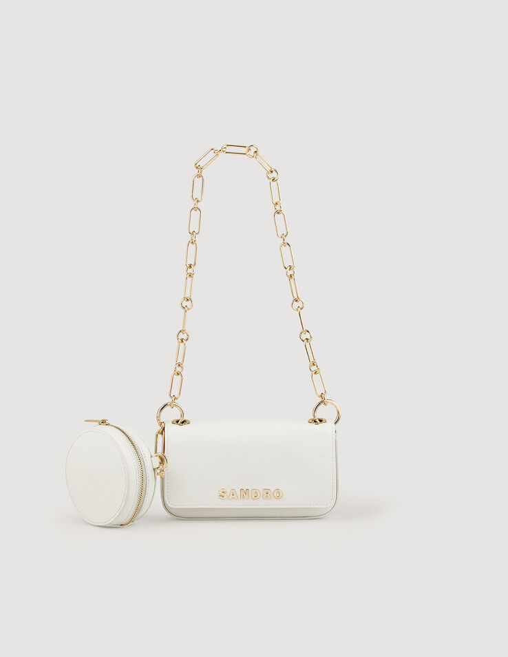 Sandro Totemo bag with chain strap Login to add to Wish list. 1
