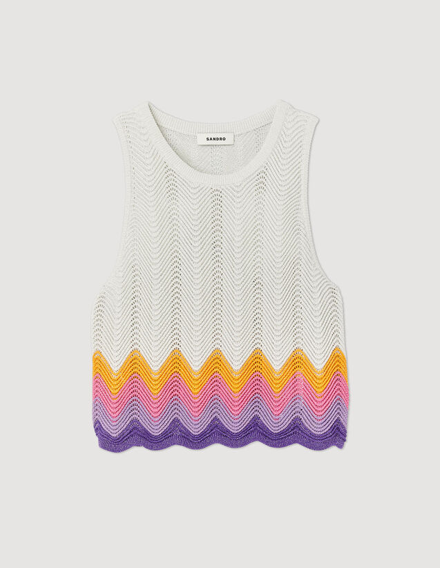Sandro Knitted tank Select a size and. 2