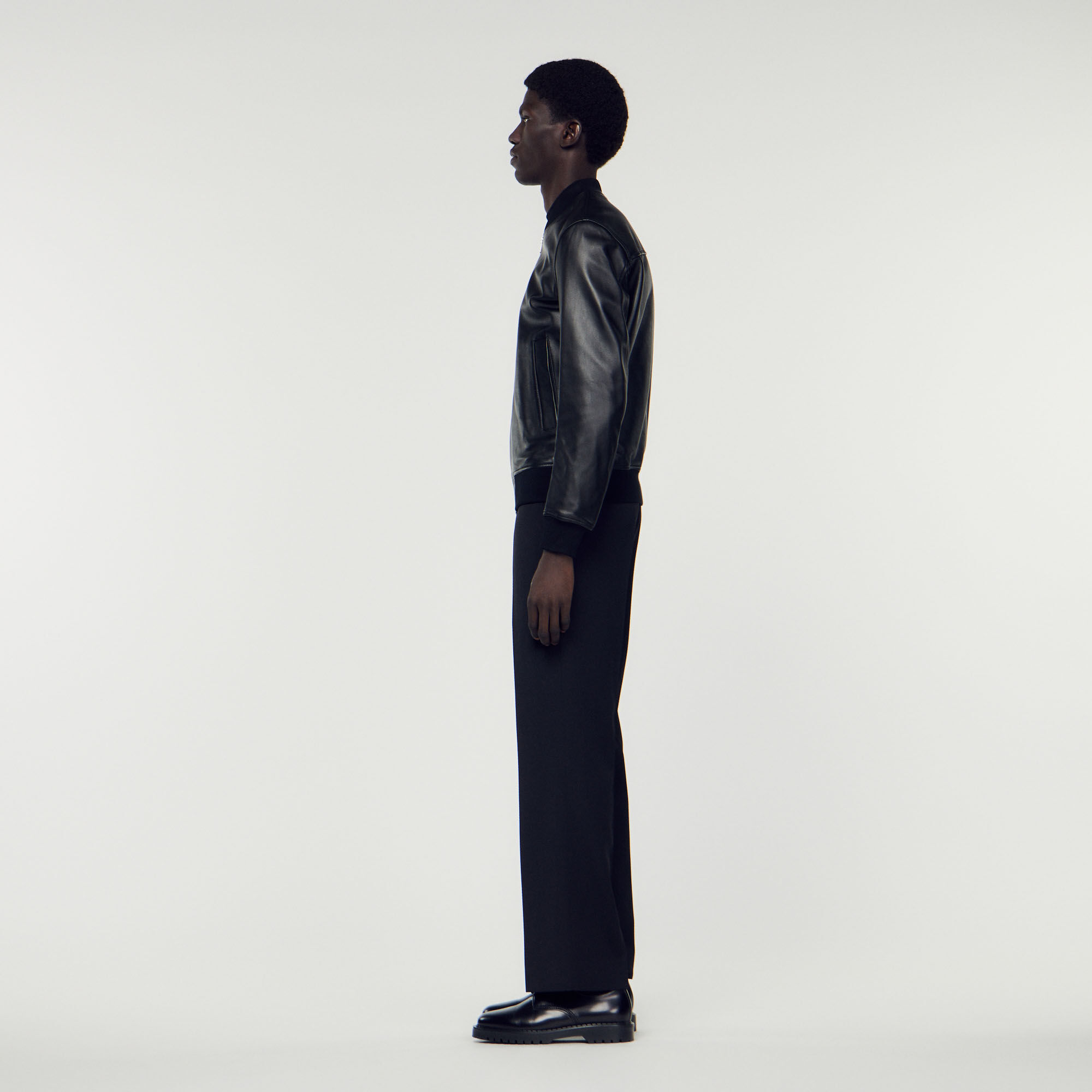 Sandro baseball store jacket