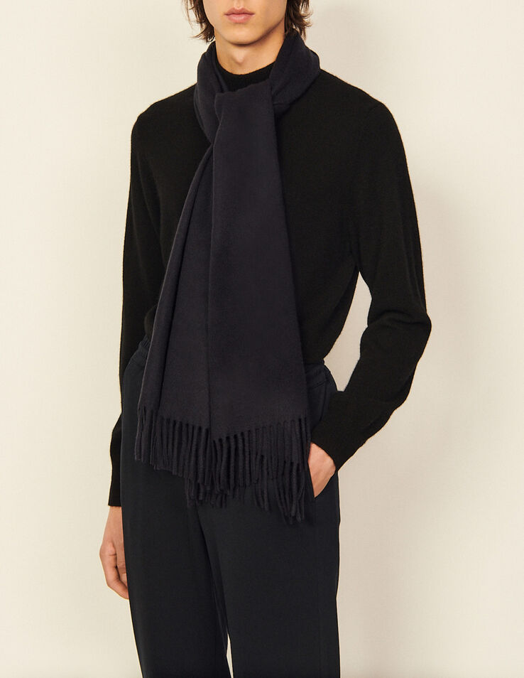 Sandro Wool and cashmere scarf Login to add to Wish list. 2