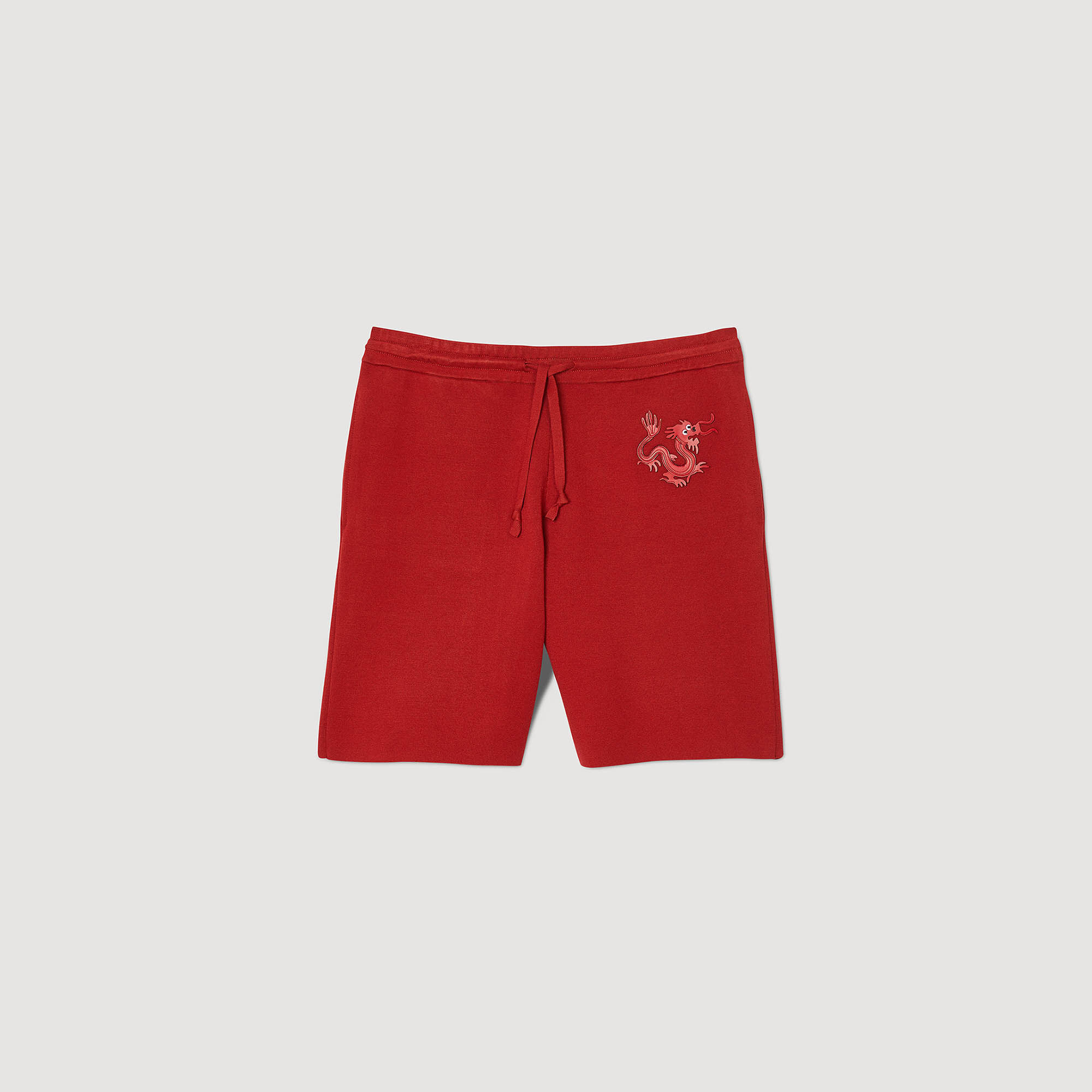 Red polo sweat 2025 shorts