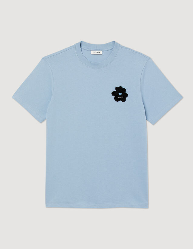 Sandro Flower patch T-shirt Login to add to Wish list. 2