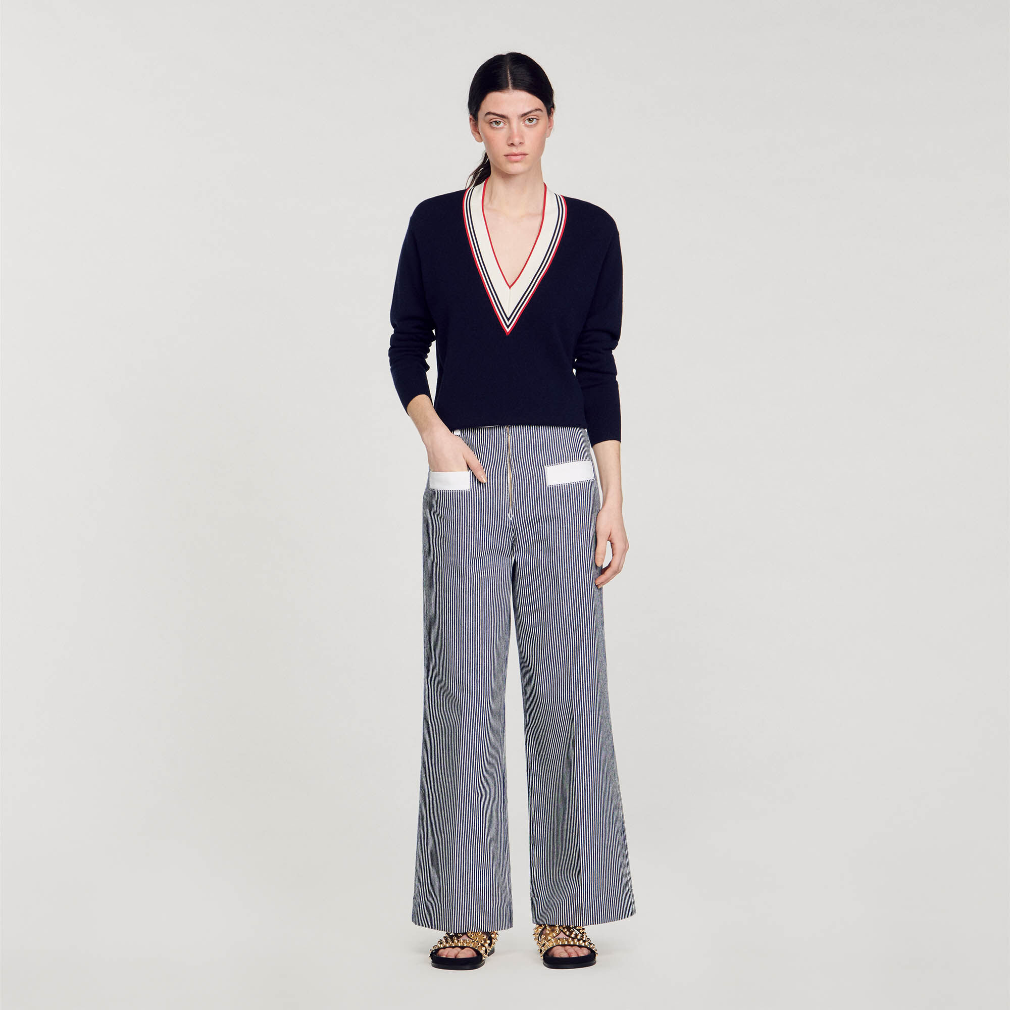 Sandro cashmere sweater top