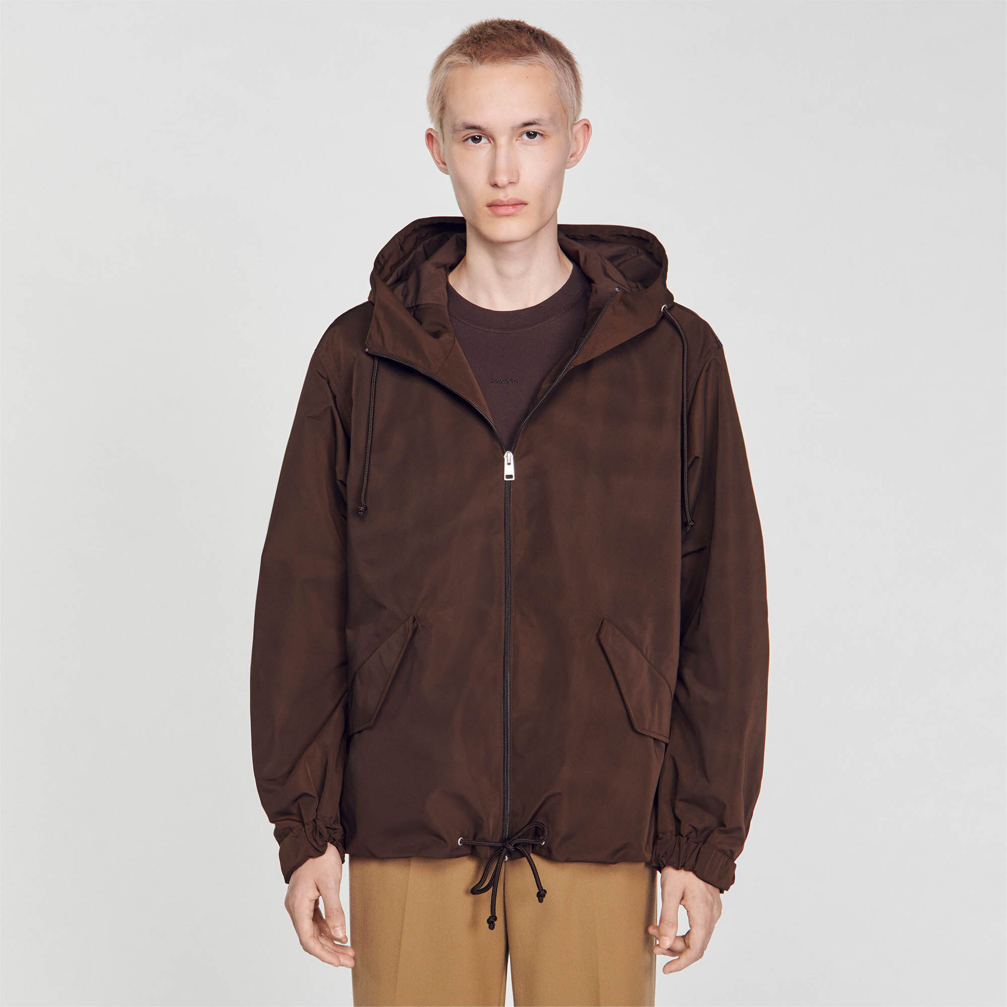 Sandro shop black hoodie