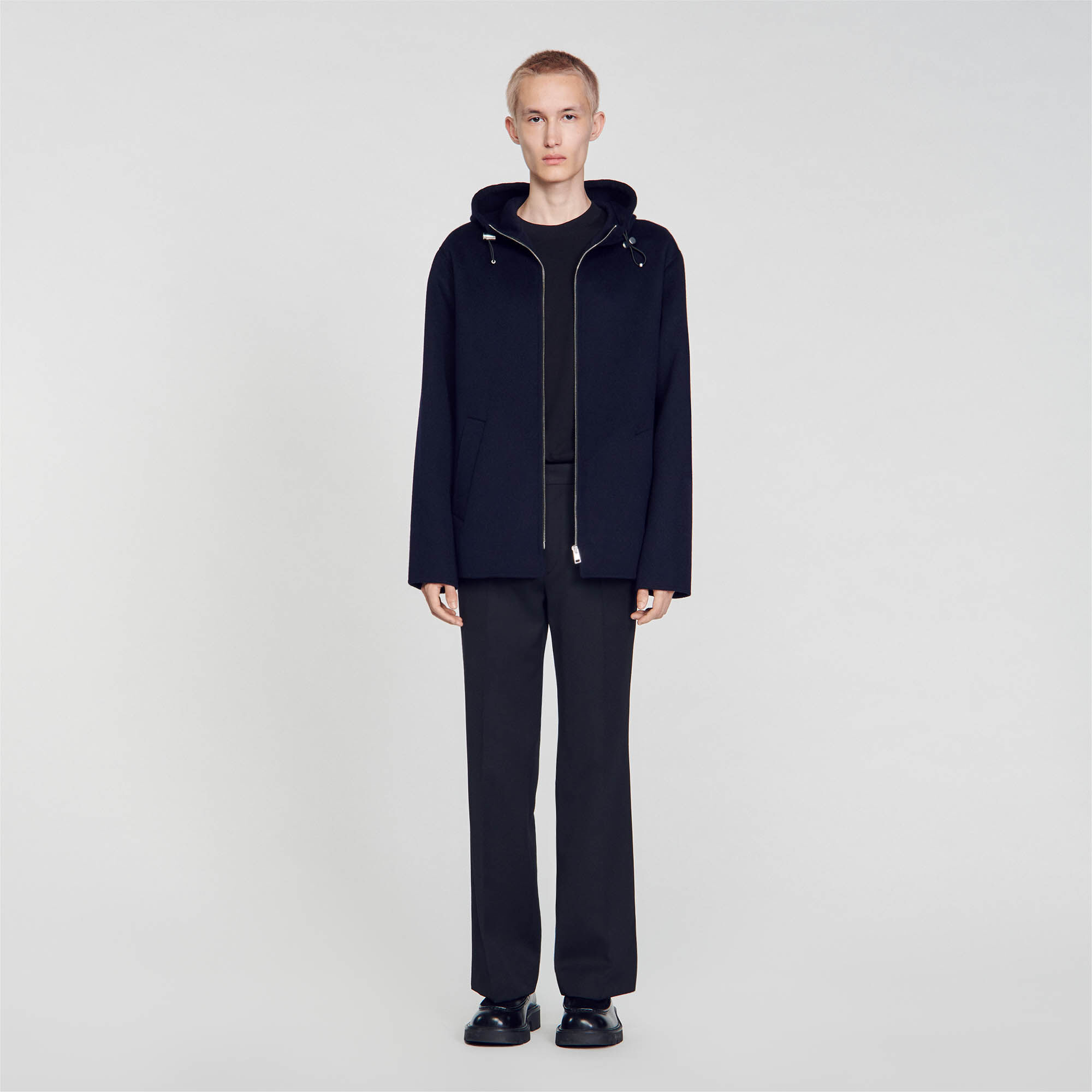 Hooded windcheater