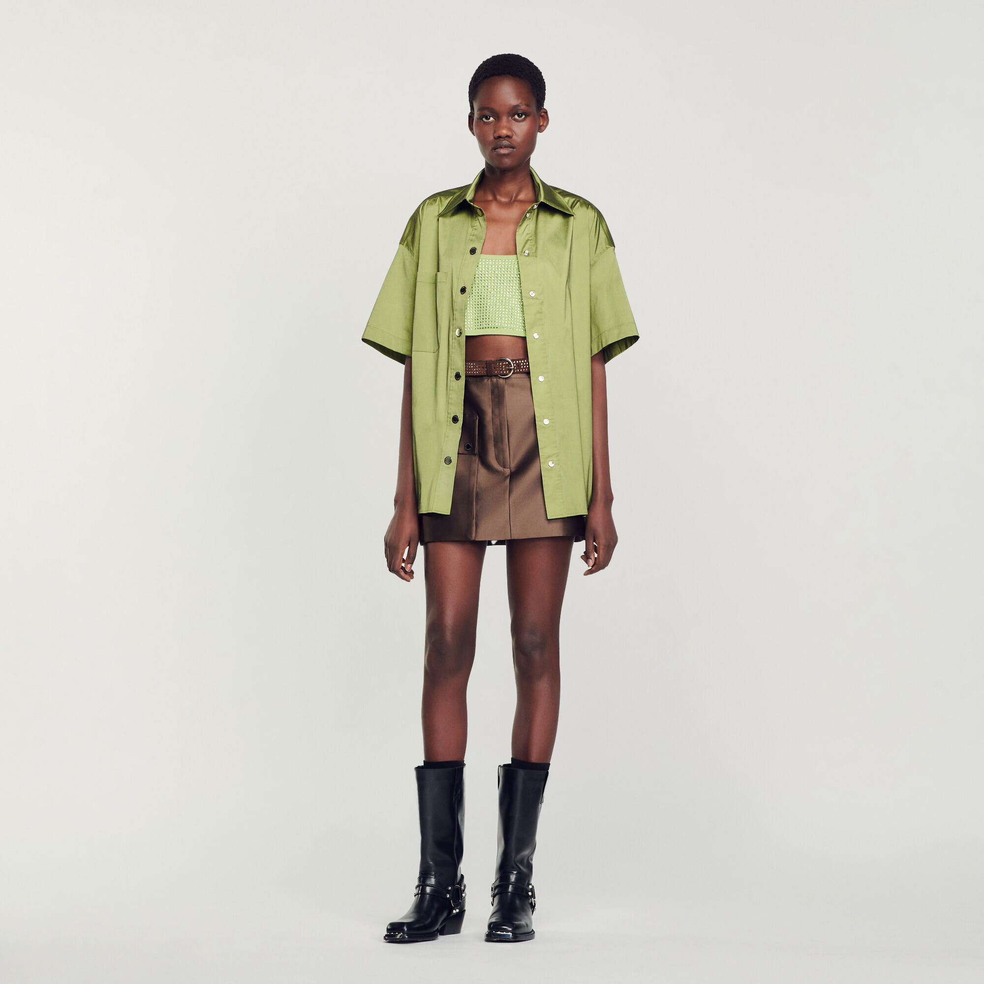 Sandro hot sale shirt sale