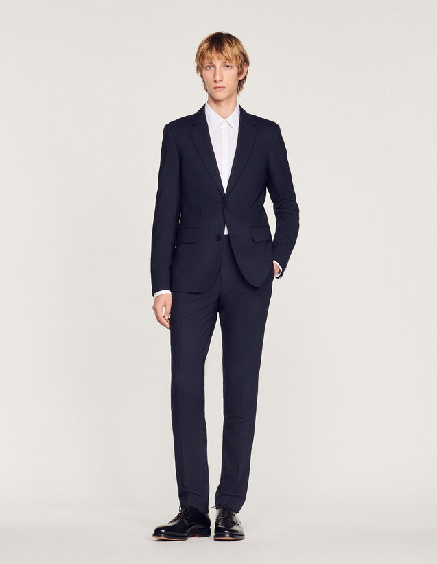 Sandro Stretch wool suit jacket. 2