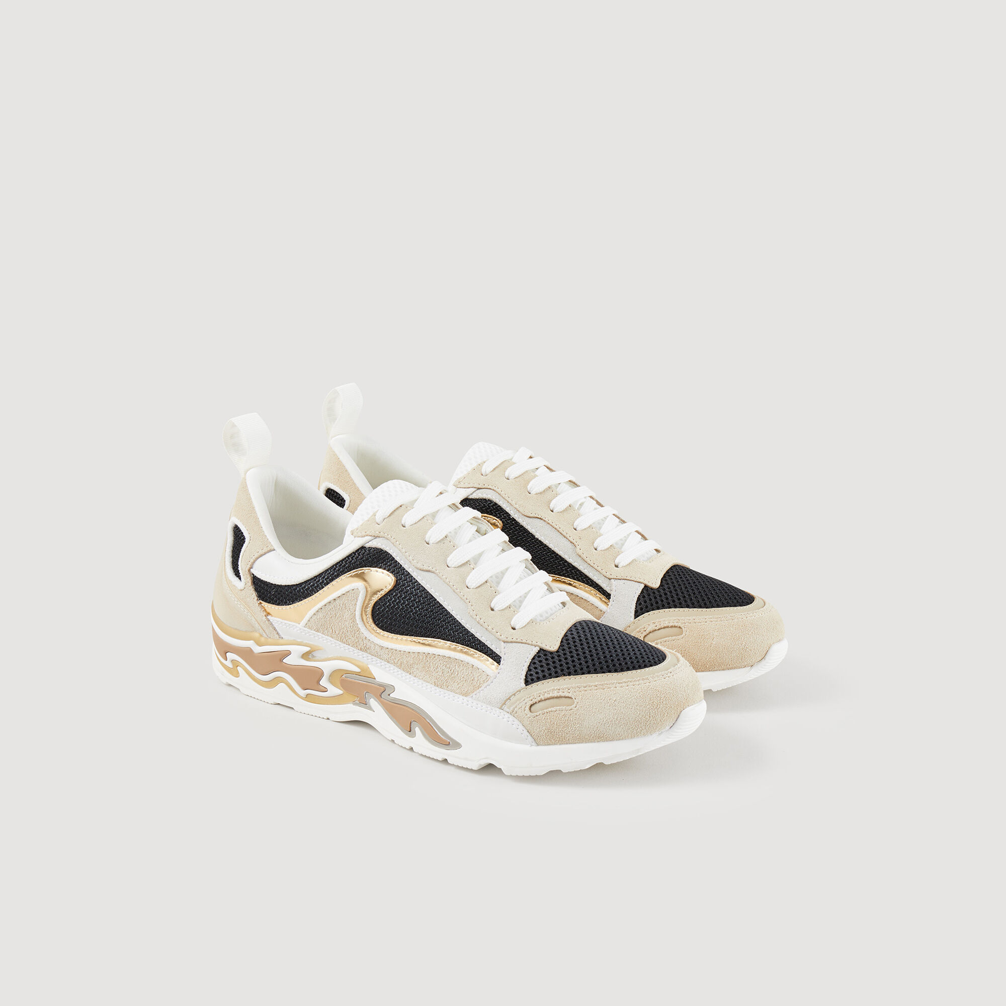 Sandro paris on sale sneakers flame