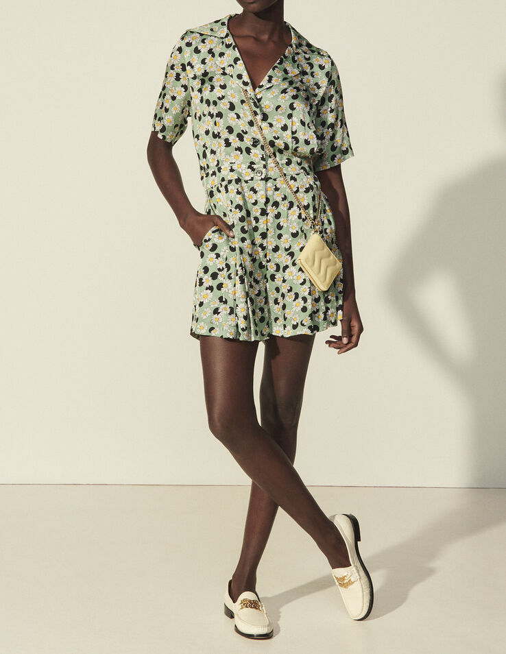 Sandro Printed romper. 2 Sandro Printed romper. 2