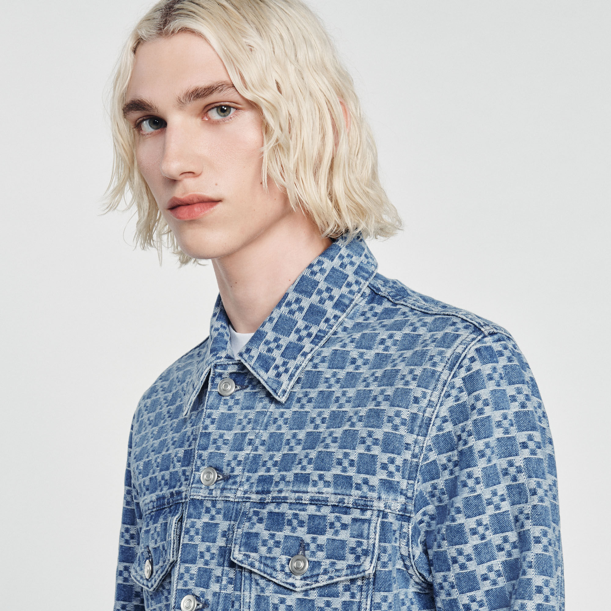 Sandro veste shop en jean