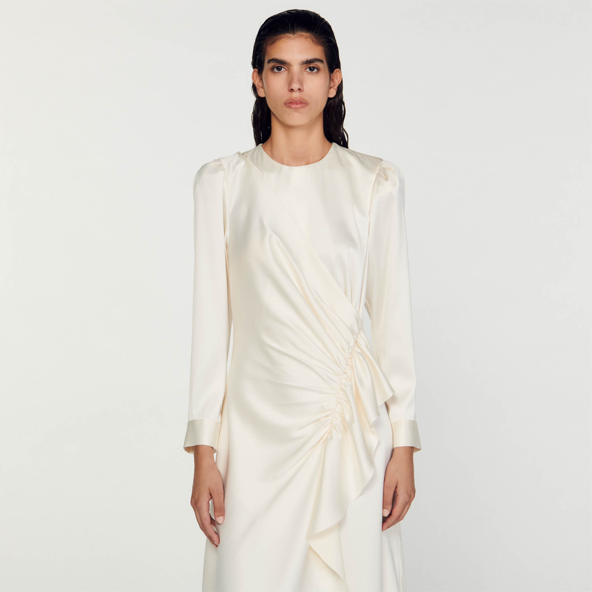 White dress top sandro