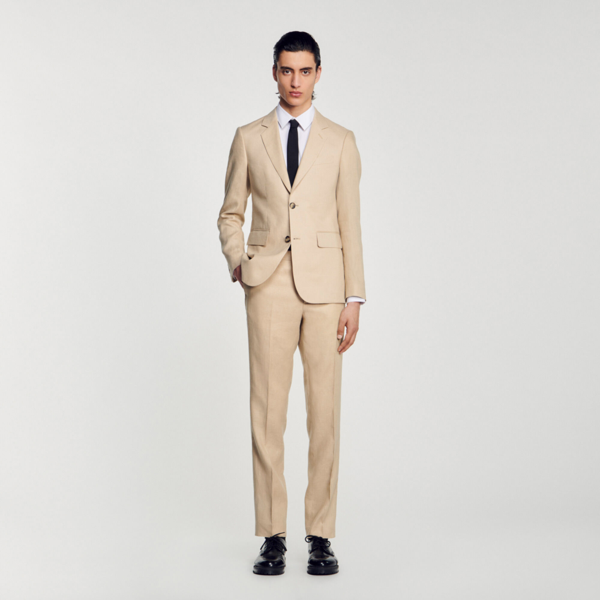 Linen suit jacket