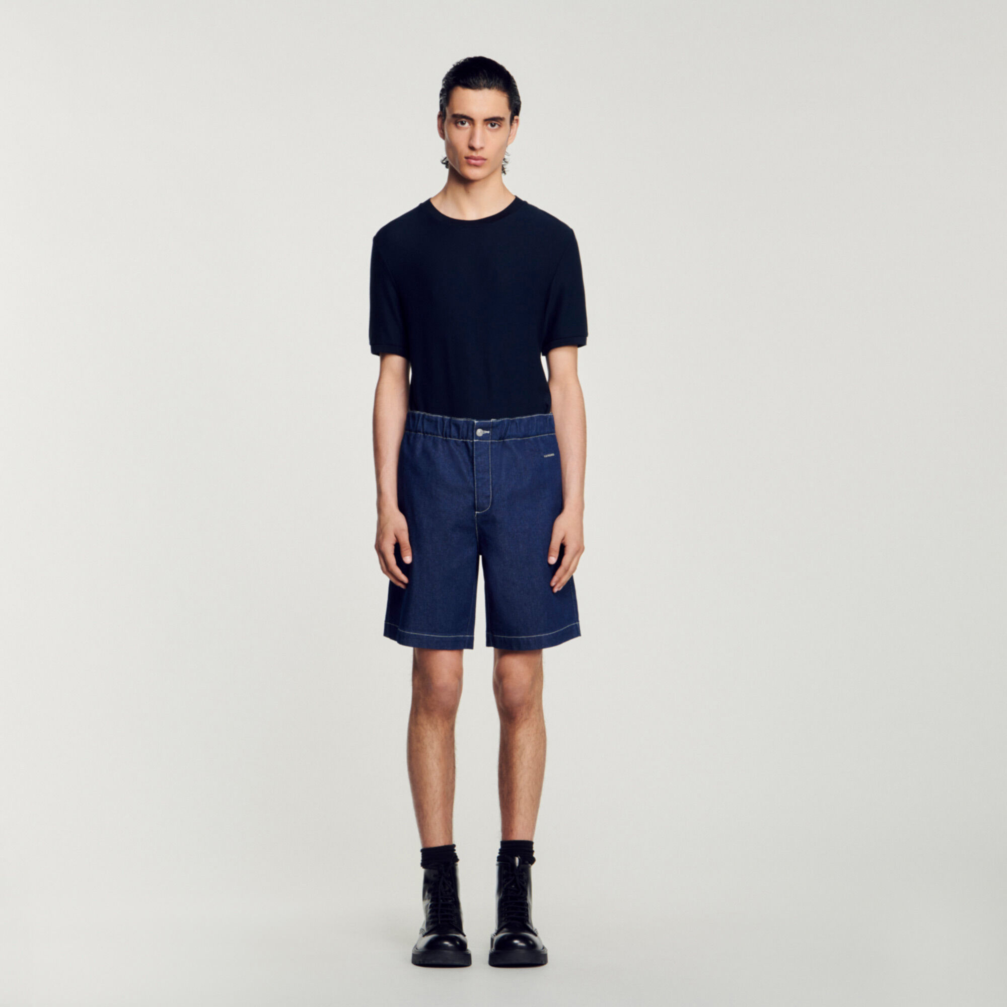 Sandro short sale jean