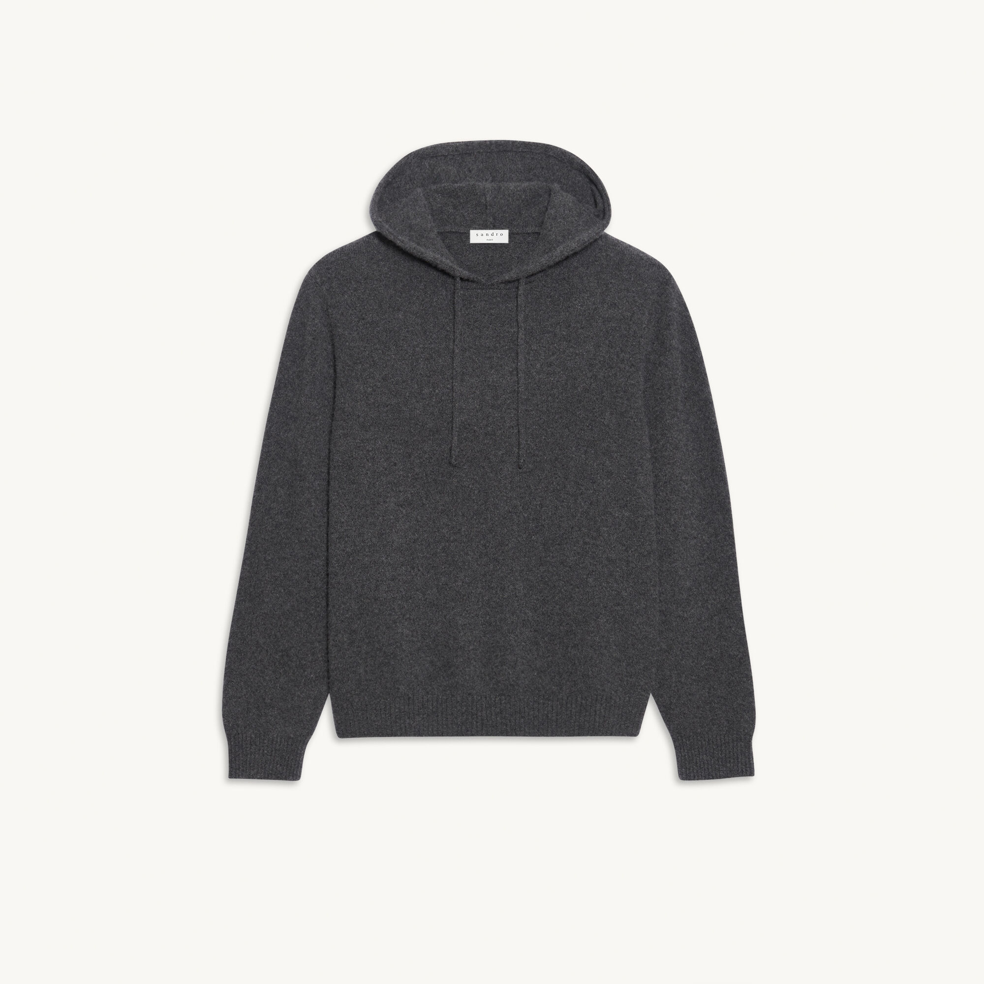sandro black hoodie