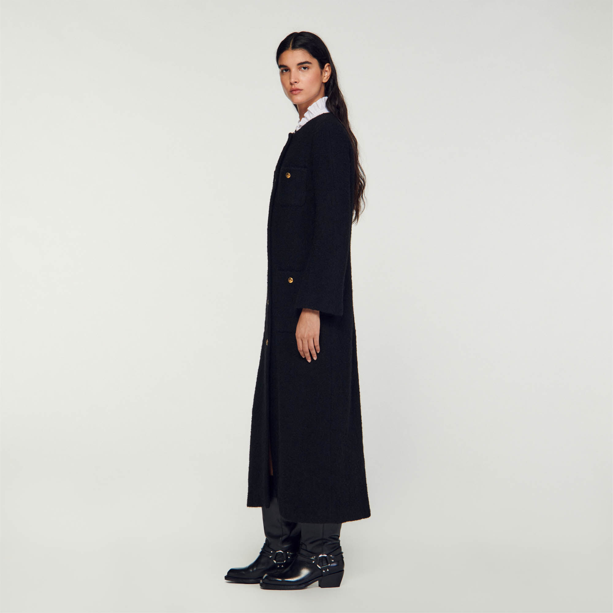 Matteo Long coat Coats Sandro Paris