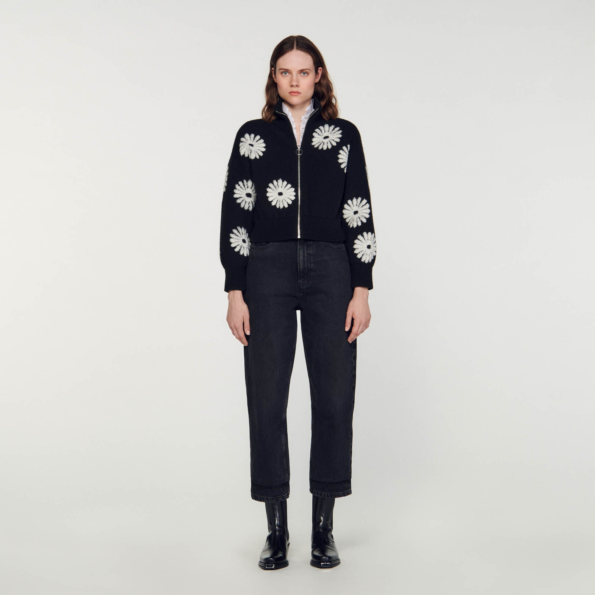 Sandro daisy 2025 sweatshirt