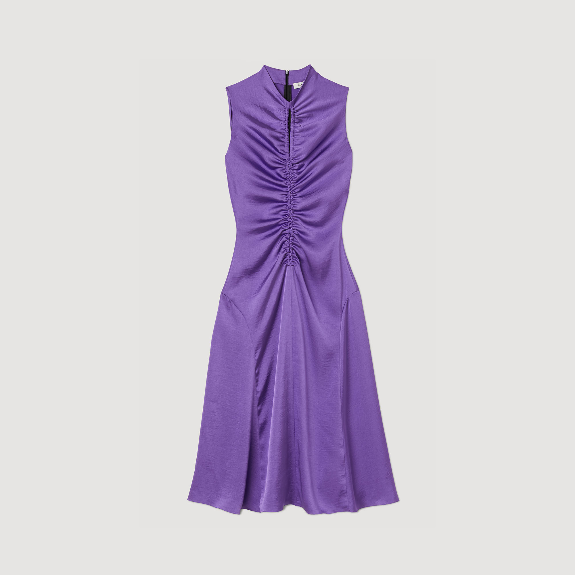 Satin finish outlet dress