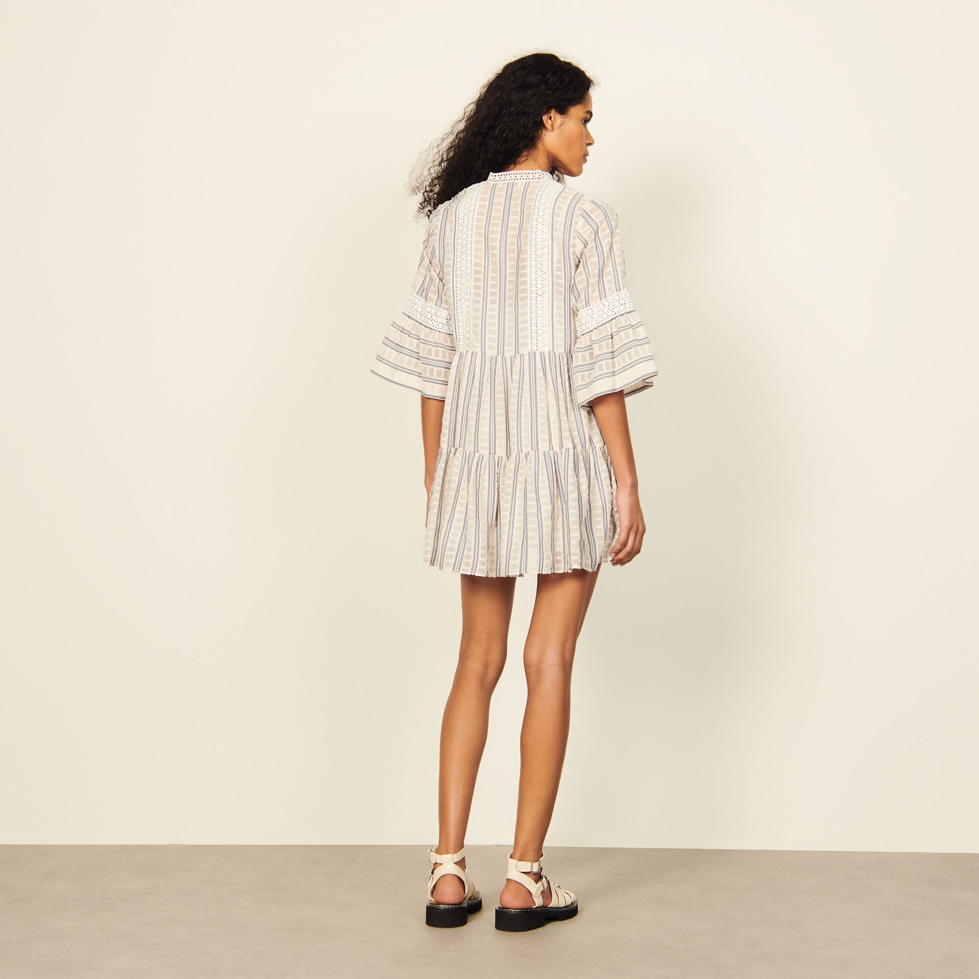 Sandro clearance navy dress