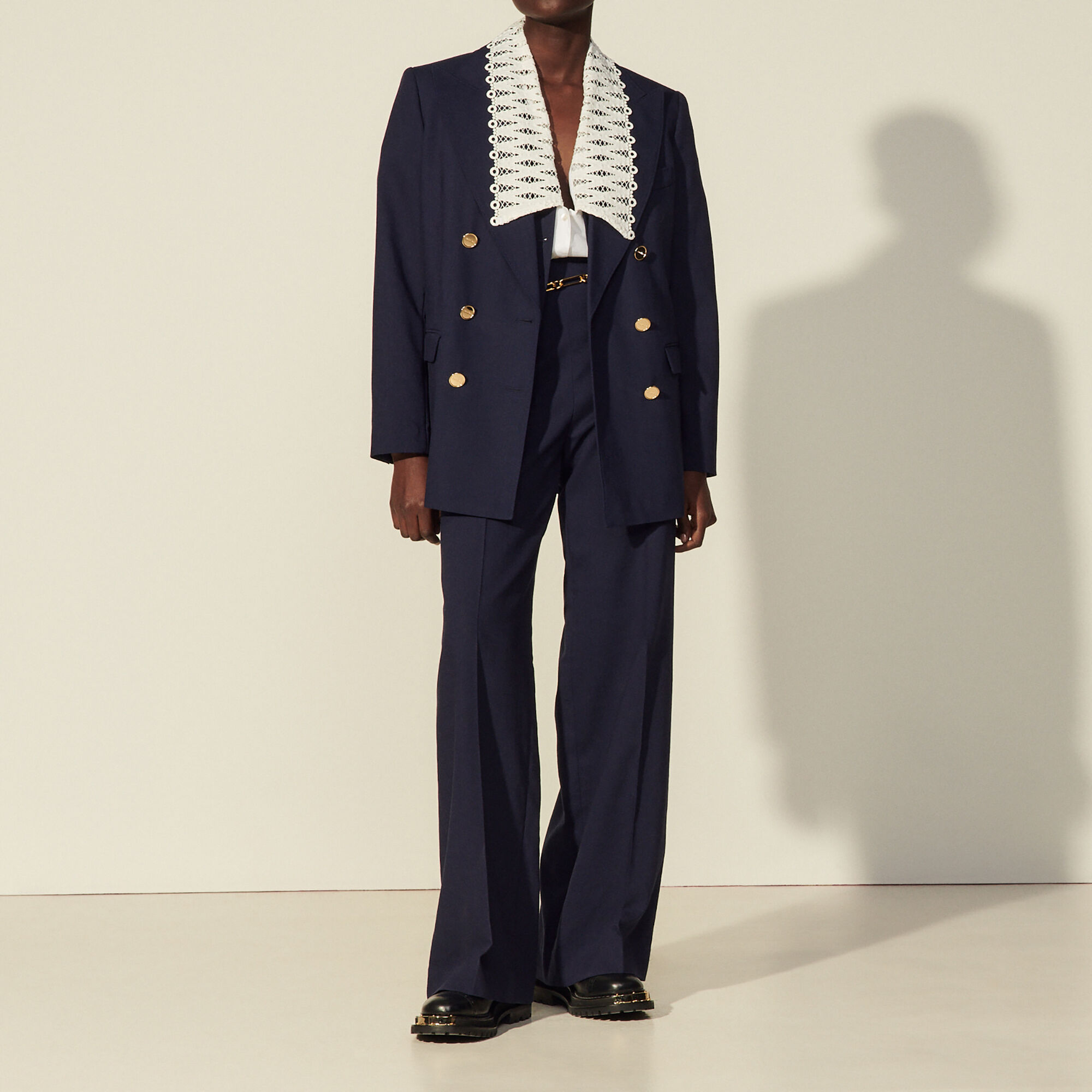 Sandro tailored jacket style cardigan clearance