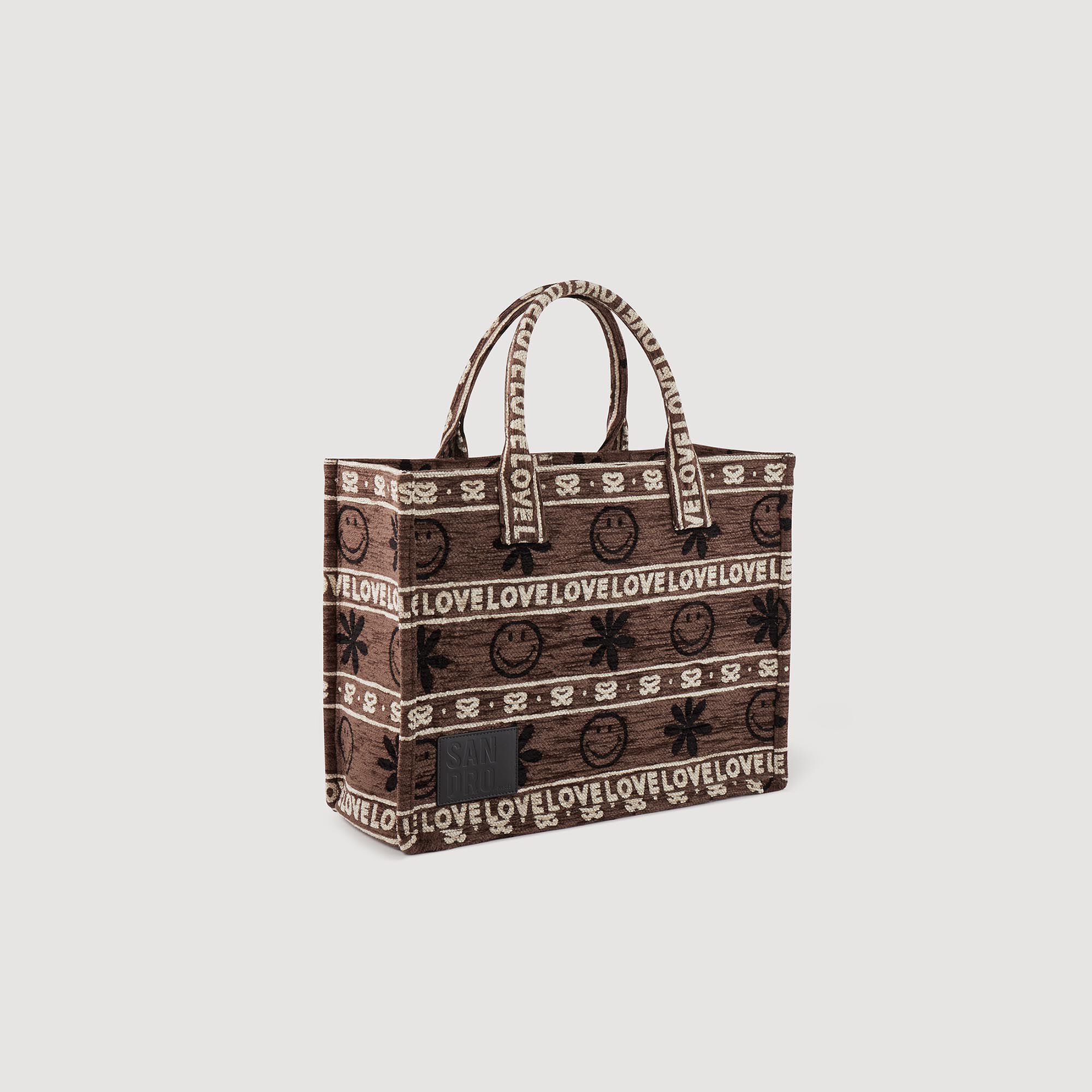 Smiley Smiley tote Tote Bags Sandro Paris