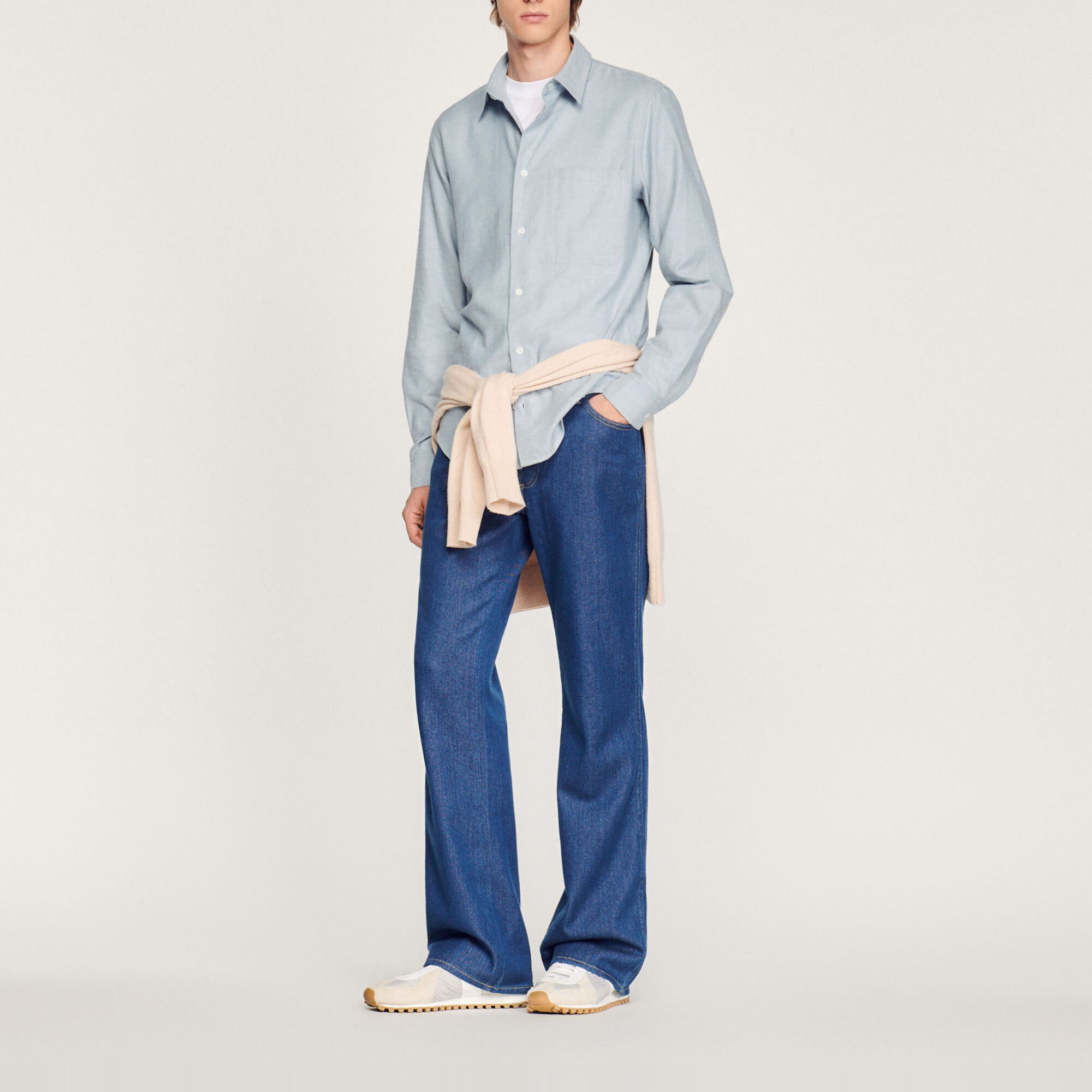 Sandro hotsell shirt sale