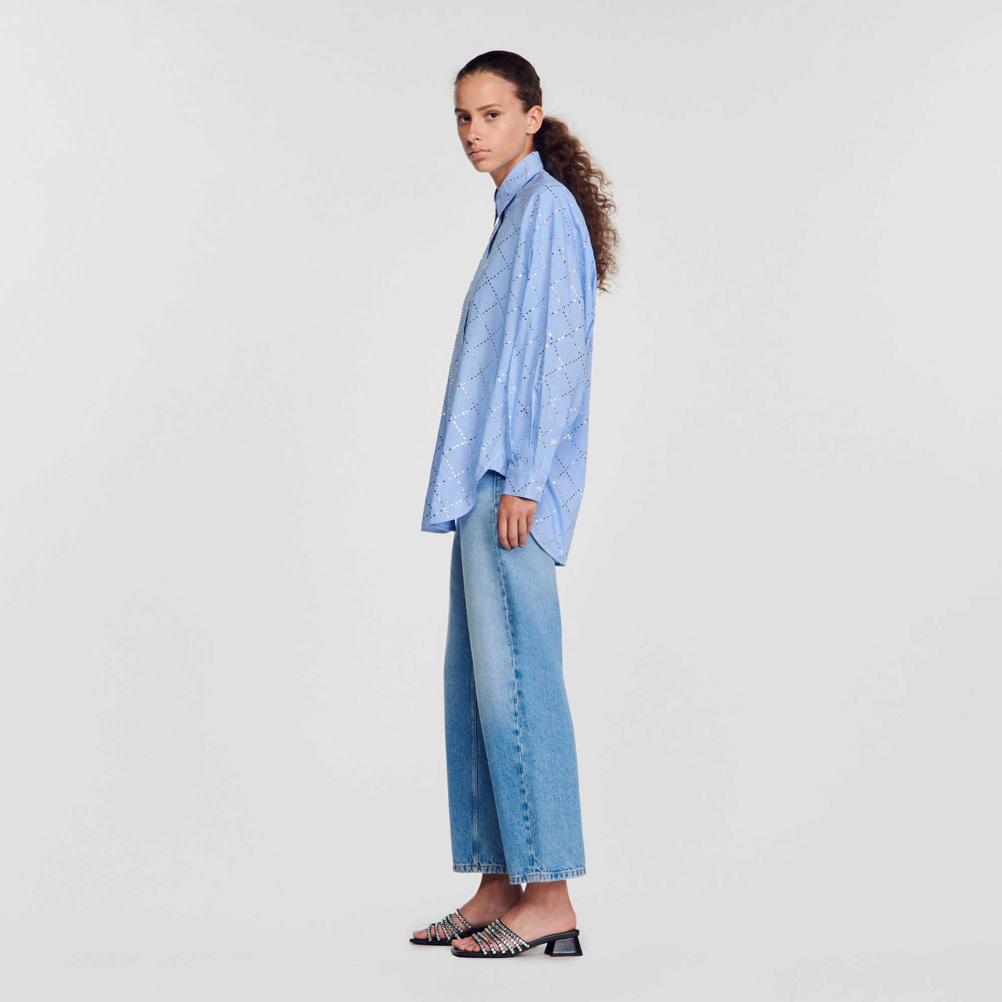 Sandro chemise femme outlet