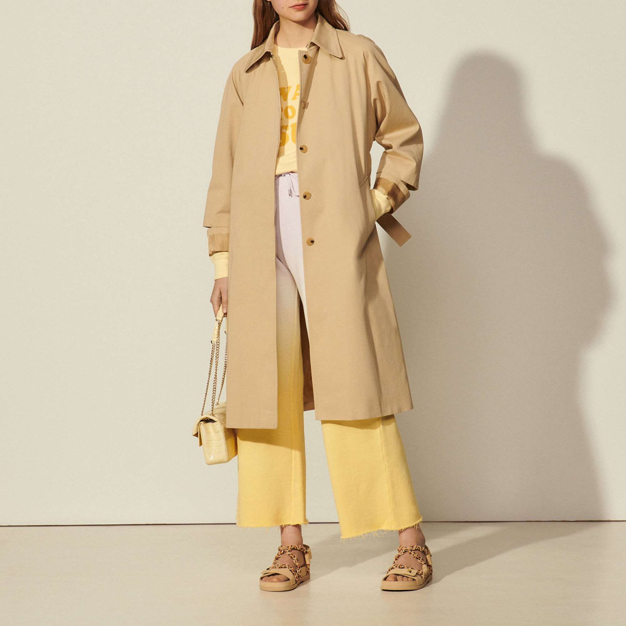 Sandro trench top coat