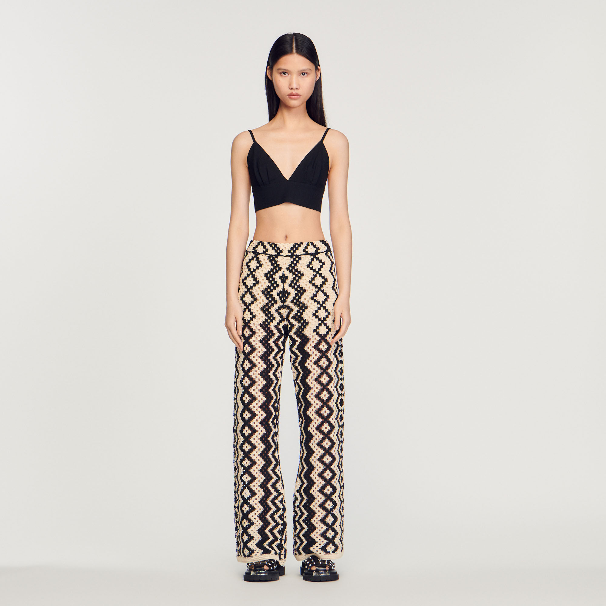 Knit pants