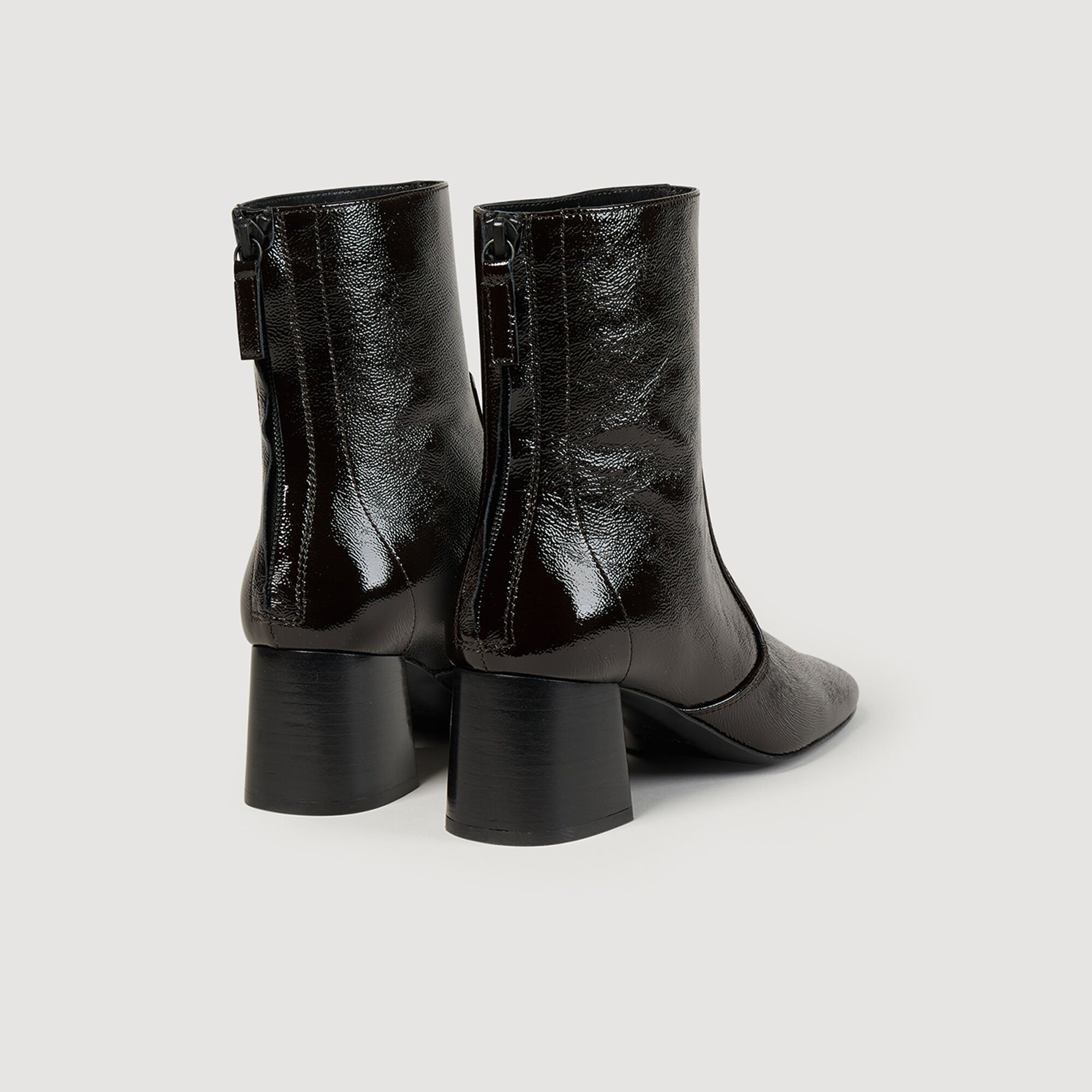 Pointy Ankle Boots - Black Nappa | Filippa K