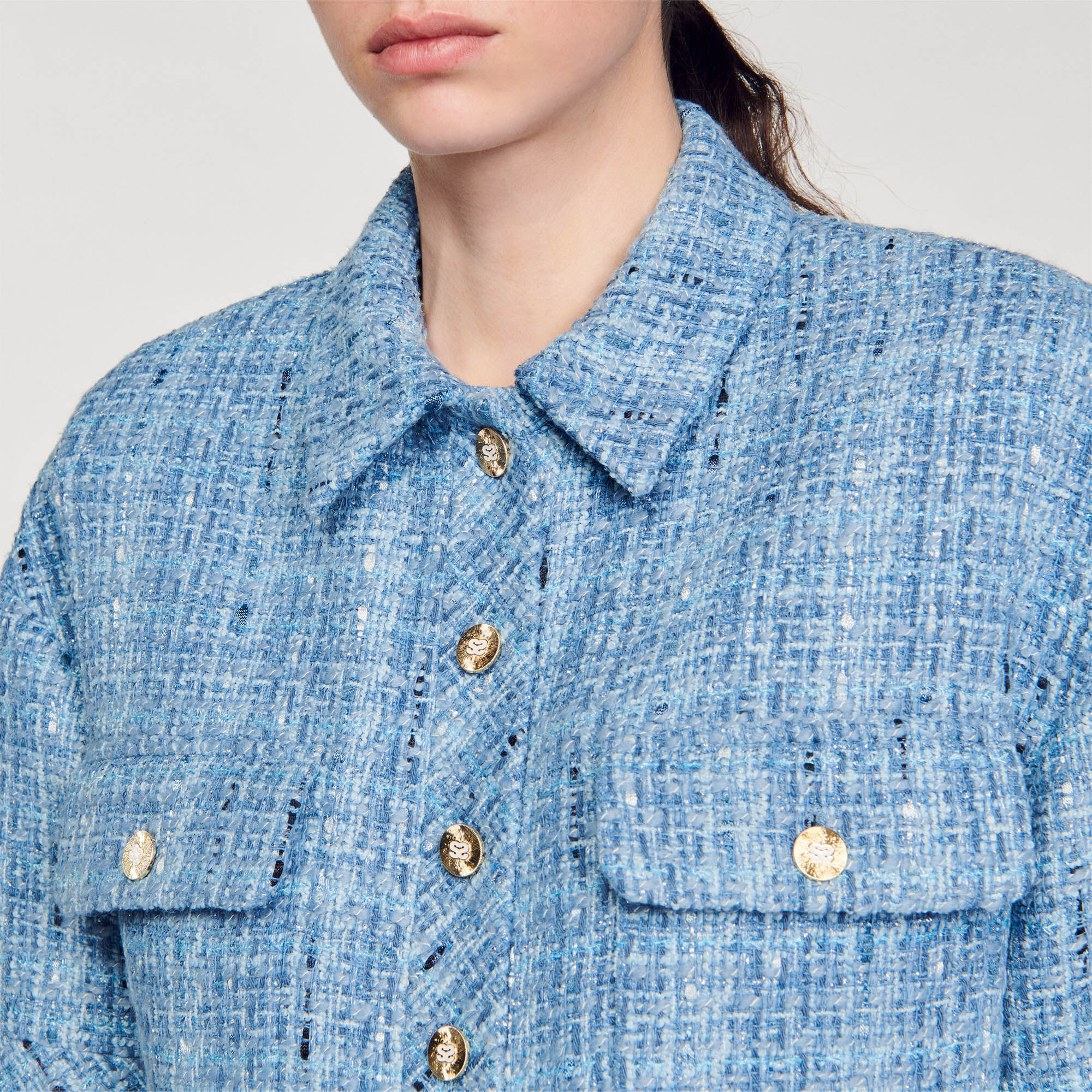 Sandro 2025 blue jacket