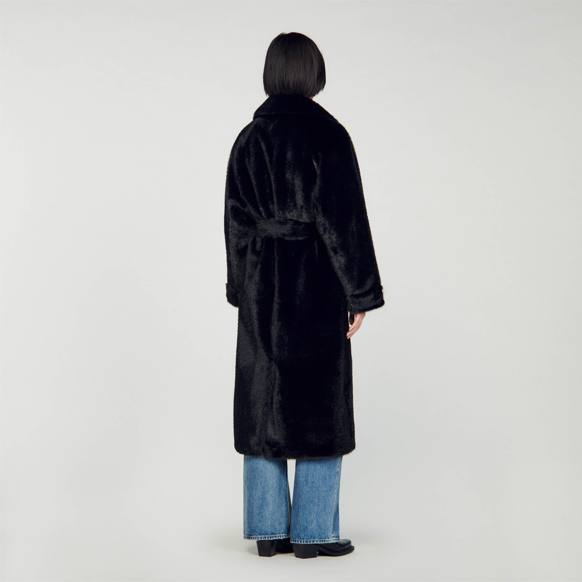Sandro faux fur hotsell