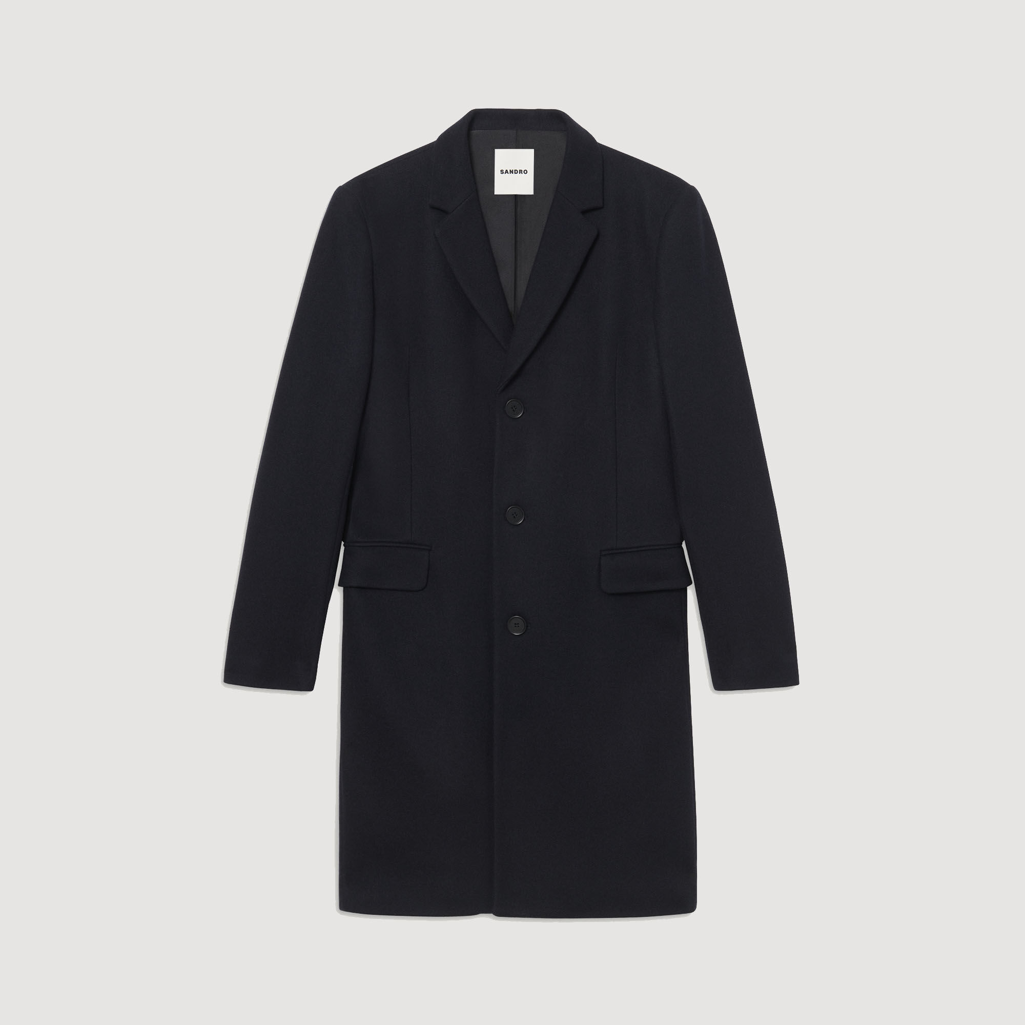 Apollo Wool and cashmere coat Coats Sandro Paris